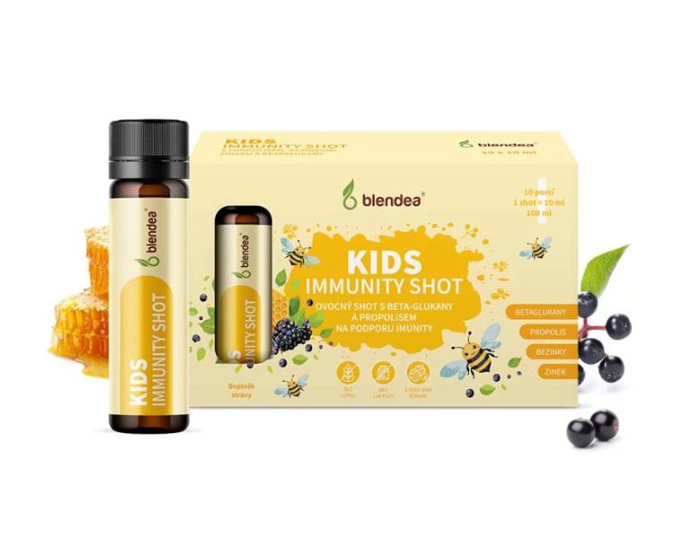 Blendea Kids Immunity Shot s propolisem a beta-glukany