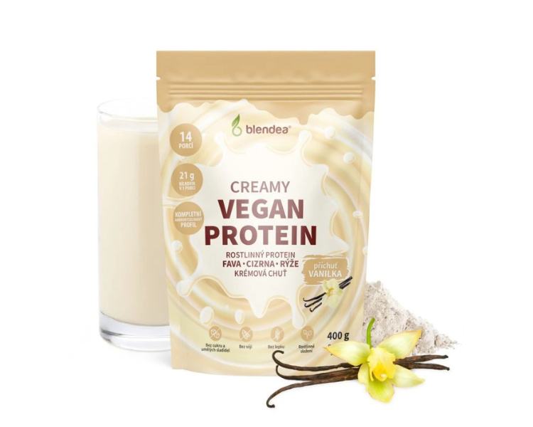 Blendea Vegan Protein krémový příchuť Vanilka