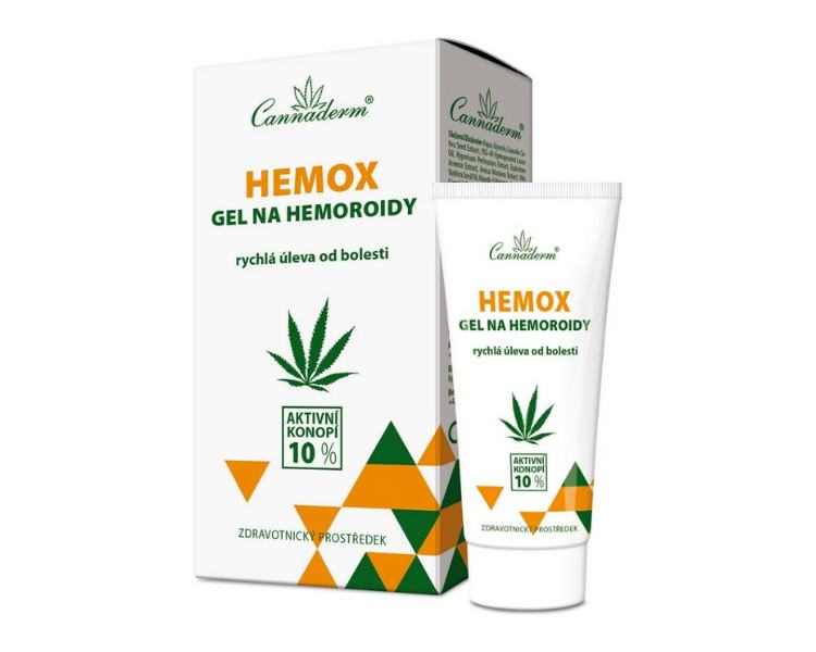 Cannaderm Hemox gel na hemoroidy