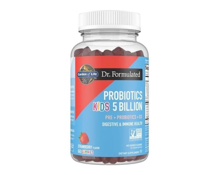 Garden of Life Probiotika pro děti 5B s příchutí jahody