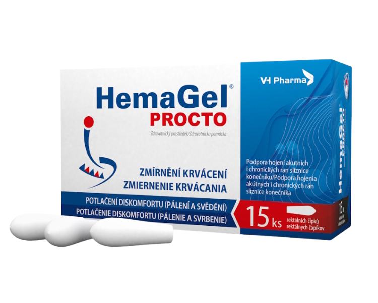 Hemagel Procto Rektální čípky