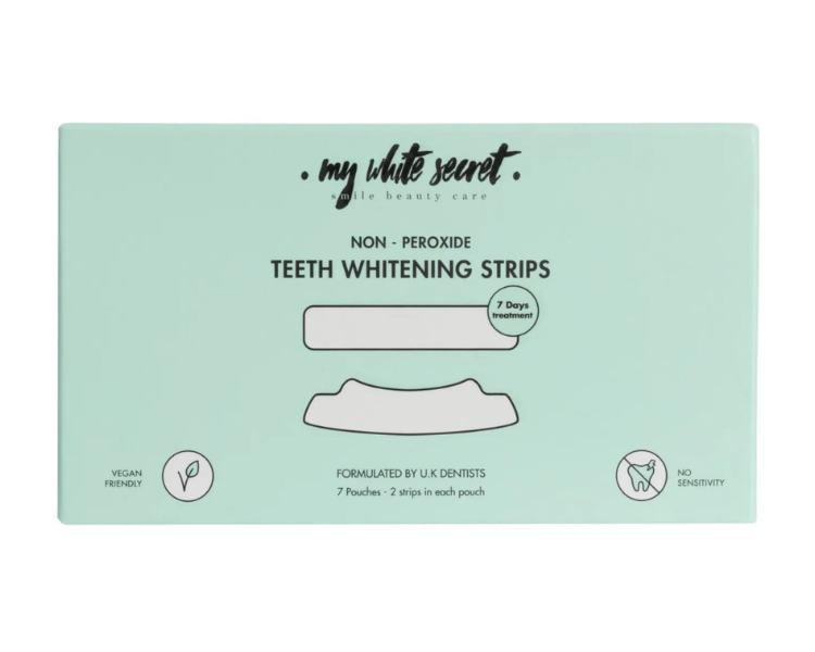 My White Secret Bělící pásky na zuby s aktivním uhlím