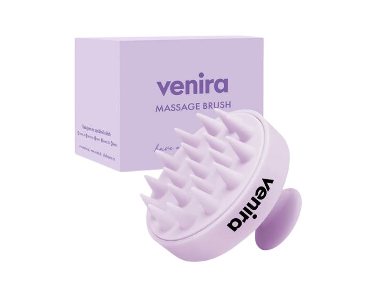 Venira stimulující masážní kartáč pro vlasovou pokožku