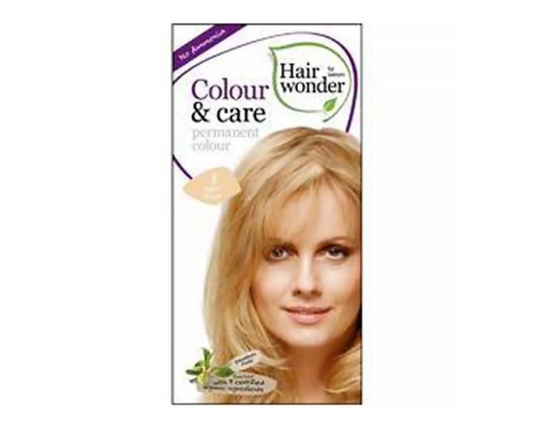 Hairwonder Dlouhotrvající barva na vlasy 8 Světlá blond BIO