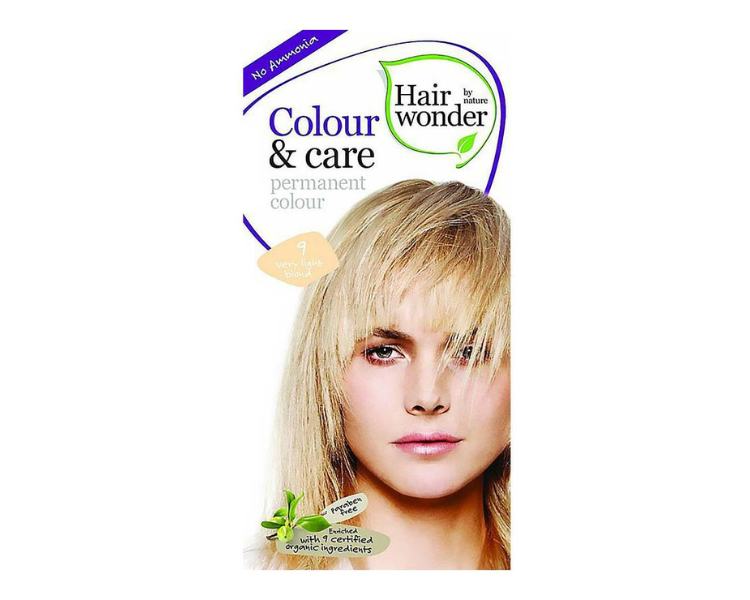 Hairwonder dlouhotrvající barva velmi světlá blond 9
