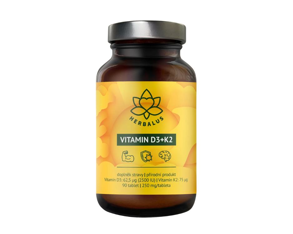 Herbalus VITAMIN D3+K2