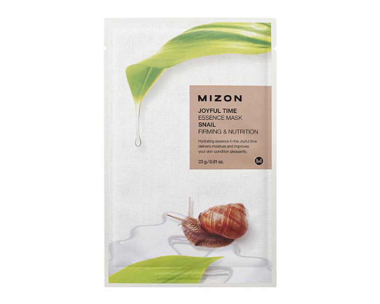 Mizon Joyful Time Plátýnková 3D maska s filtrátem z hlemýždího extraktu