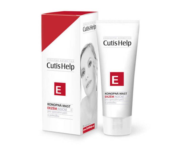 Cutishelp Ekzém Konopná noční mast