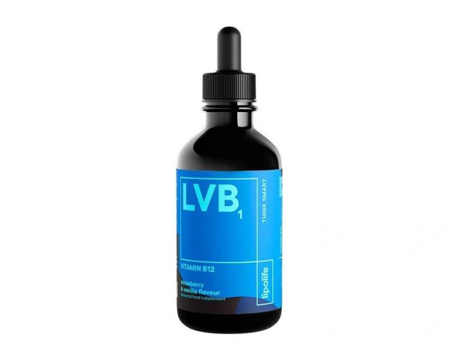 Lipolife Liposomální vitamín B12 s příchutí jahody a citronu