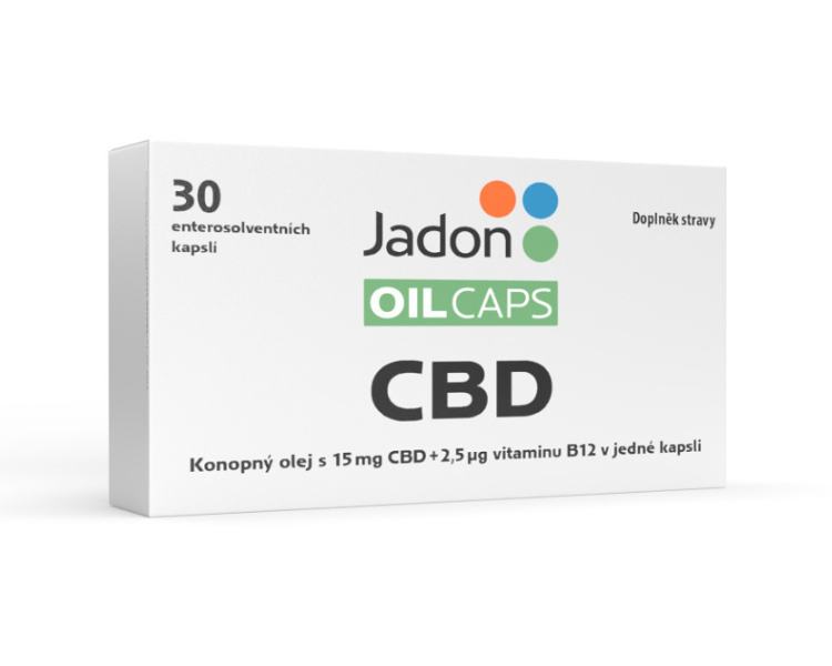 Jadon CBD konopný olej 15 mg CBD + vitamin B12