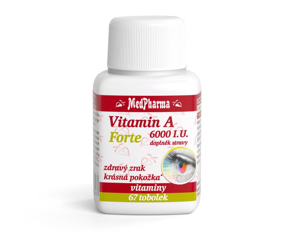 MEDPHARMA Vitamin A 6000 I.U. forte