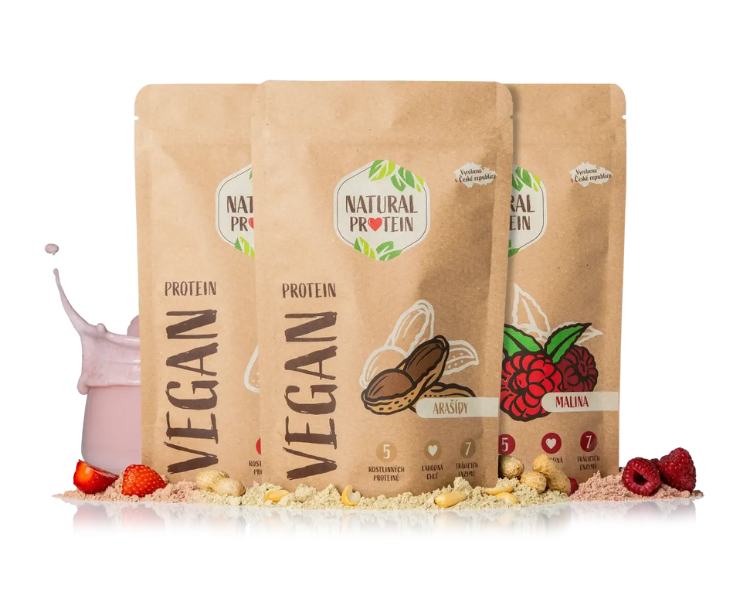 NaturalProtein Veganský protein
