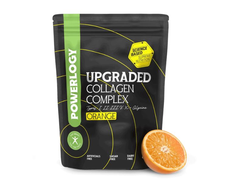Powerlogy Upgraded Collagen Complex Orange