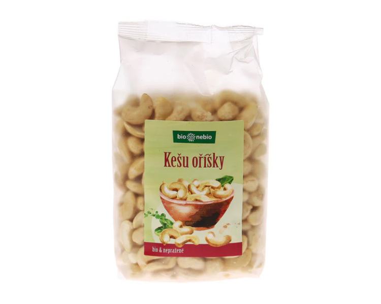 Bio Nebio Ořechy kešu BIO