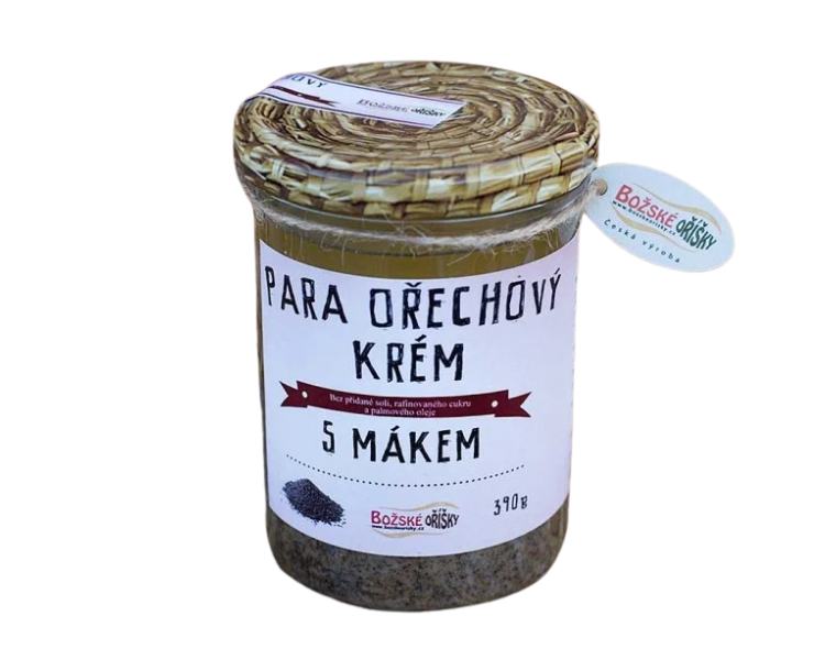 Božské oříšky Para ořechový krém s mákem