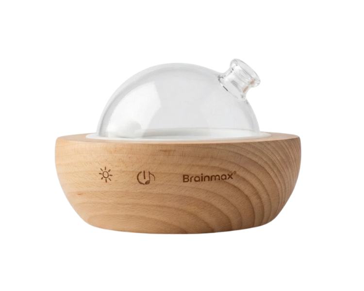 BrainMax Aroma difuzér Aura s osvětlením a reproduktory
