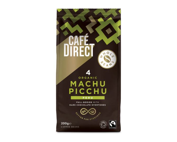 Cafédirect Káva zrnková Machu Picchu SCA