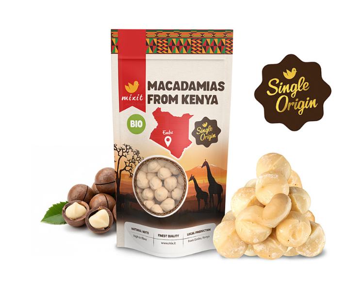 Mixit Single origin makadamy z Keni