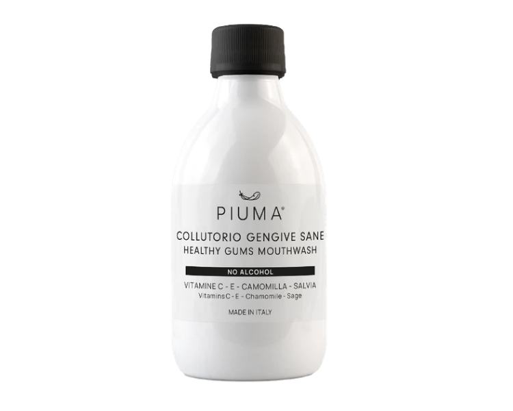 Piuma Mouthwash Healthy Gums zklidňující ústní voda s antioxidanty
