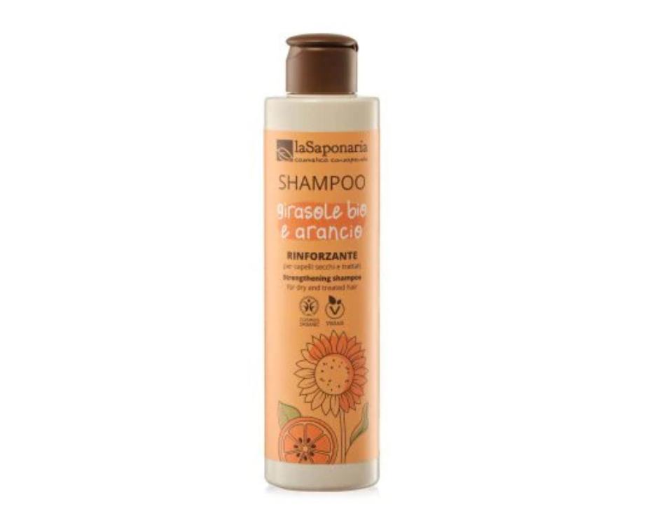 laSaponaria Šampon se slunečnicí a sladkým pomerančem