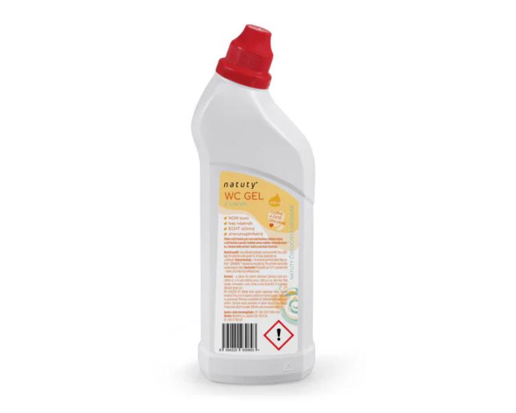 Natuty WC gel s vůní citronu