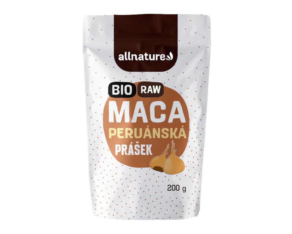 Allnature Maca prášek RAW BIO