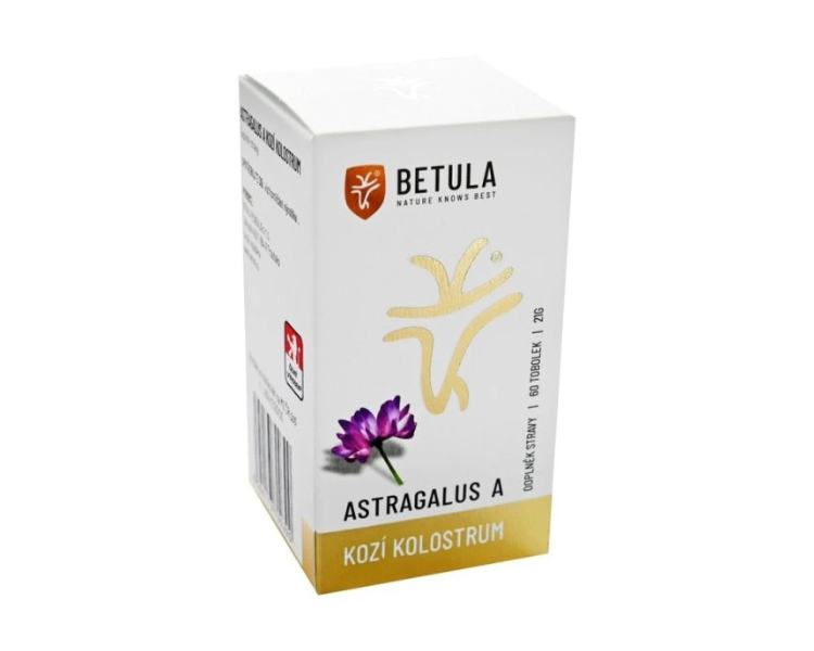 Betula Pendula Astragalus (kozinec blanitý) a kozí kolostrum