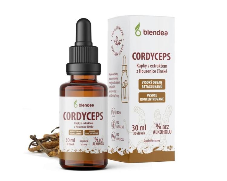 Blendea Cordyceps kapky
