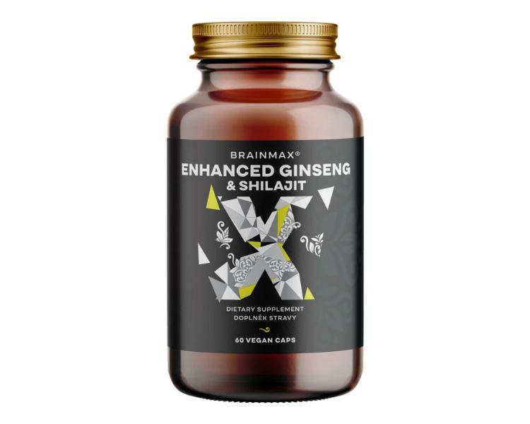 BrainMax Enhanced Ginseng & Shilajit