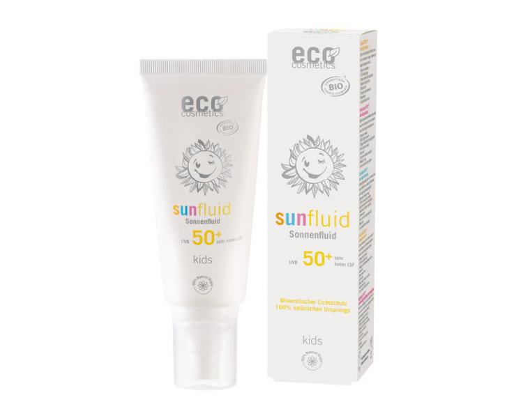 Eco Cosmetics Dětský opalovací fluid SPF 50+ BIO