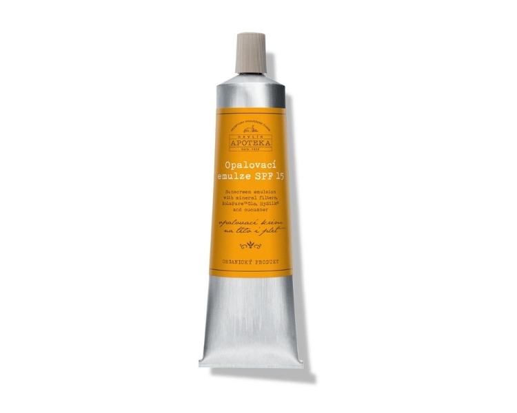 Havlíkova Apotéka Opalovací emulze SPF 15