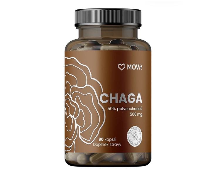 MOVit Chaga 50 % polysacharidů