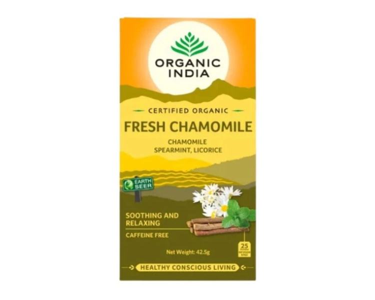 Organic India Fresh Chamomile bio čaj