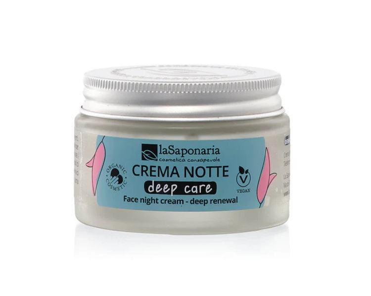 laSaponaria Noční pleťový krém Deep Care pro zralou pleť BIO