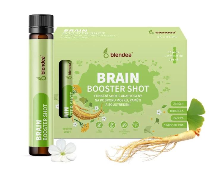 Blendea Shot Brain Booster s adaptogeny