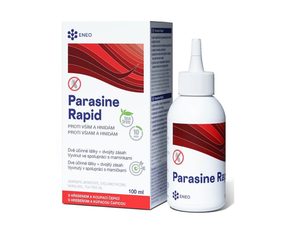 ENEO Parasine rapid – speciální hřeben a čepice