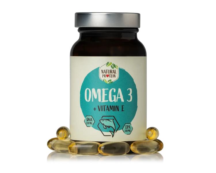 NaturalProtein Omega 3 + Vitamin E