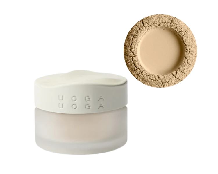 Uoga Uoga Minerání pudrový make-up s jantarem