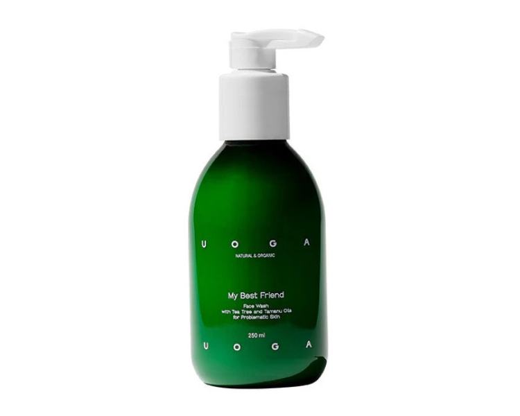 Uoga Uoga Pleťový čisticí gel My Best Friend s tea tree a tamanu BIO