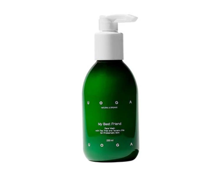 Uoga Uoga Pleťový čisticí gel My Best Friend s tea tree a tamanu BIO