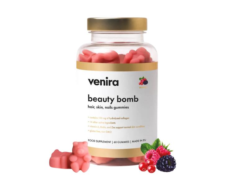 Venira beauty bomb - medvídci pro vlasy, nehty a pleť
