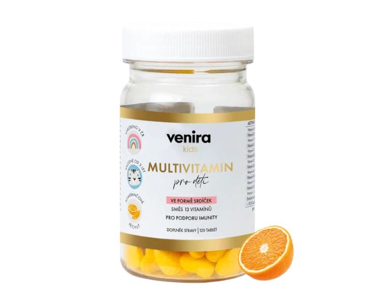 Venira multivitamin pro děti (pomeranč)