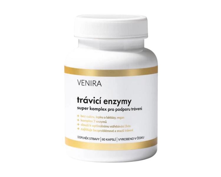 Venira trávicí enzymy