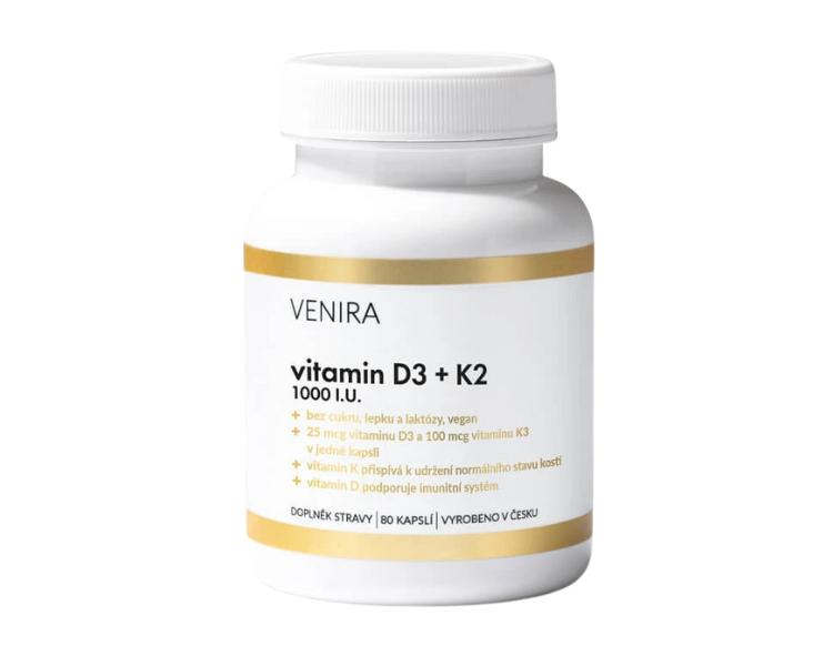Venira vitamin D3 + K2