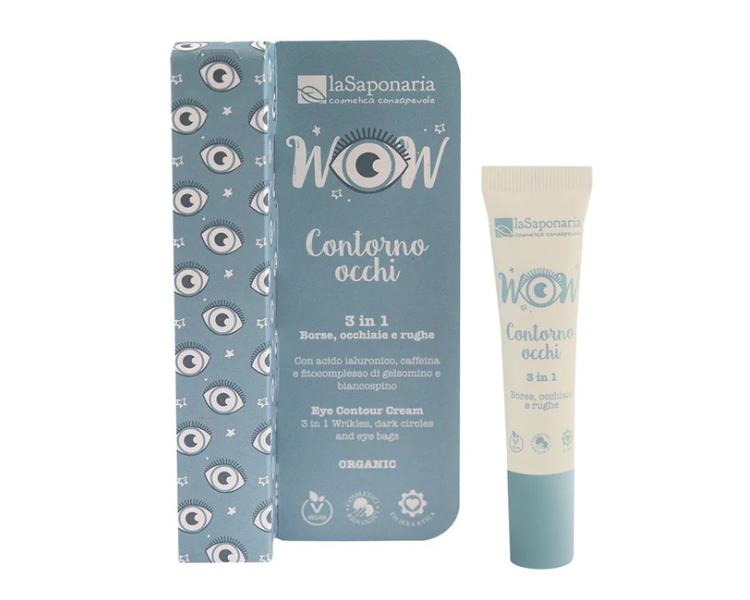 laSaponaria Konturovací oční krém 3 v 1 BIO