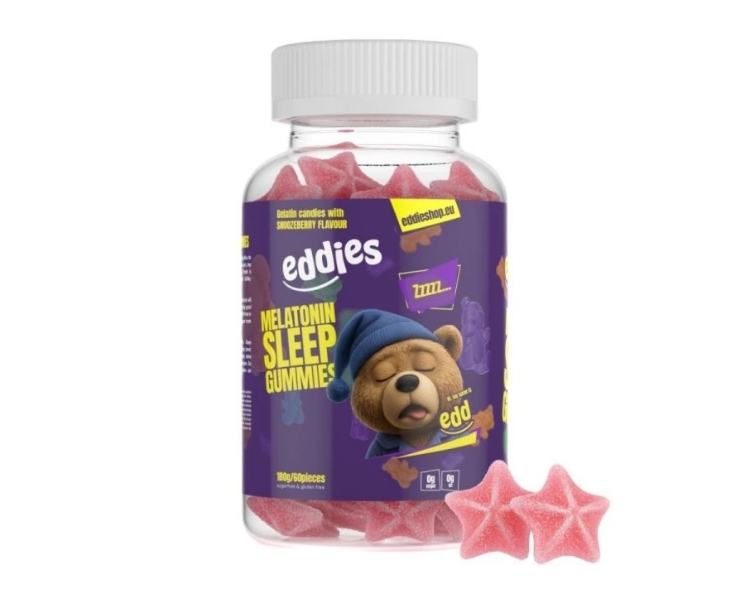 Eddies Gumídci na spánek s melatoninem