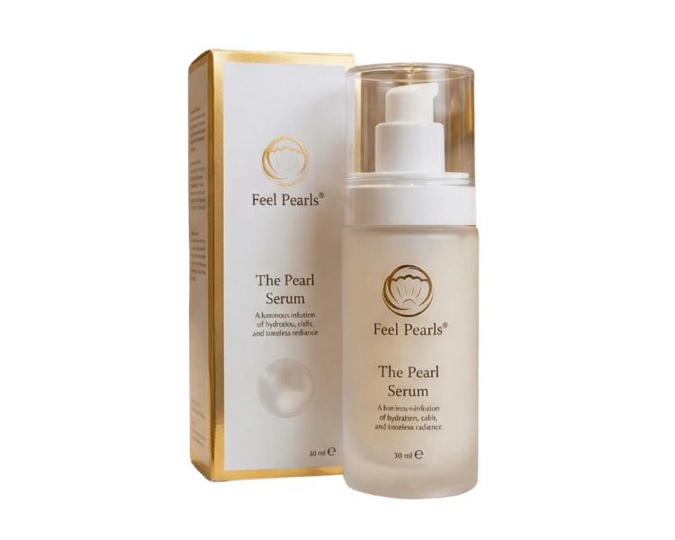 Feel Pearls Hydratační a uklidňující sérum s perlovým práškem