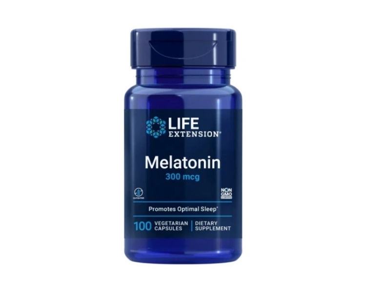 Life Extension Melatonin 300 mcg, podpora spánku