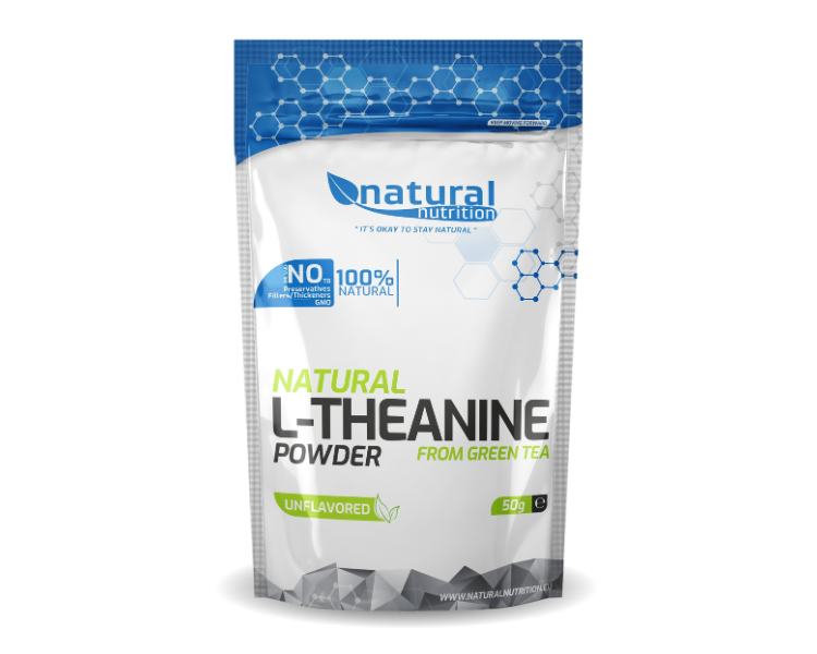 Natural Nutrition L-Theanine ze zeleného čaje prášek