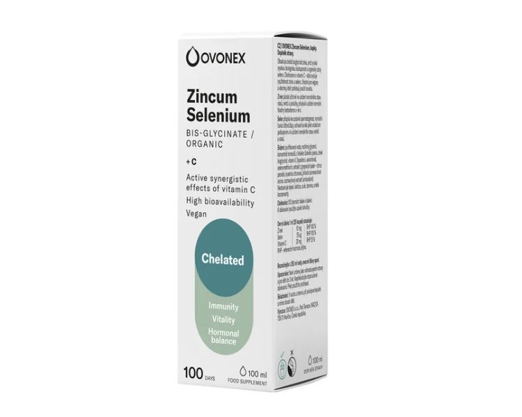 Ovonex Zinek a selen - minerální kapky